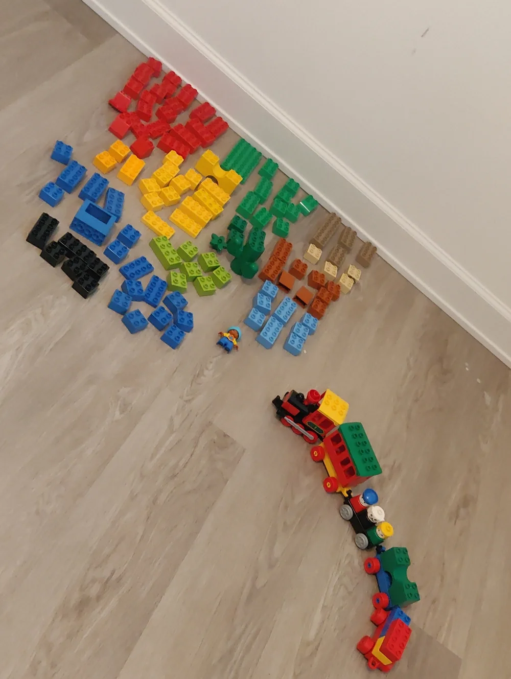 Assorted Lot 120+Pcs Kids Building Lego Duplo Y2K Cottagecore Vintage Train Moto